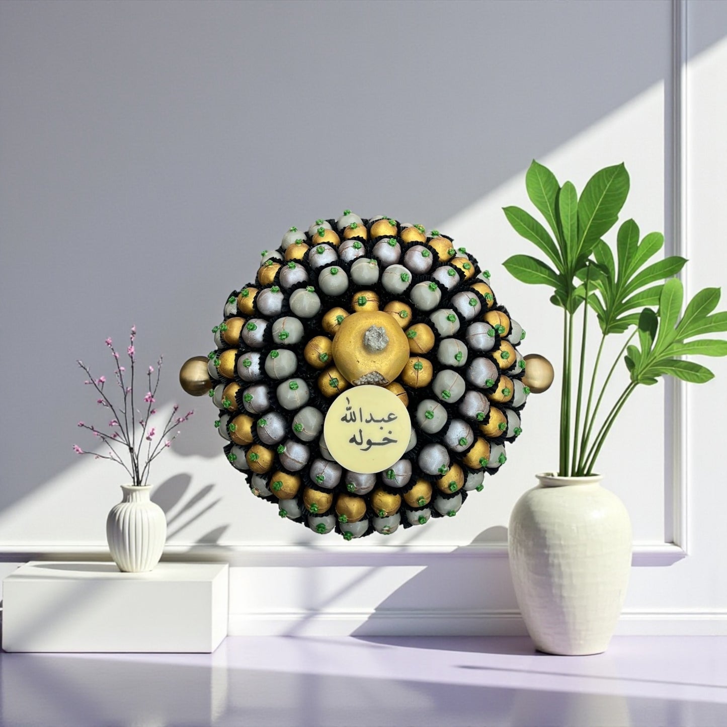 صحن شوكولاتة فاخر بطباعة مخصصة -
Luxury Custom-Printed Chocolate Platter