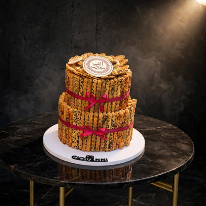 هرم ستيك موالح طبقين | Two-Tier Savory Stick Pyramid