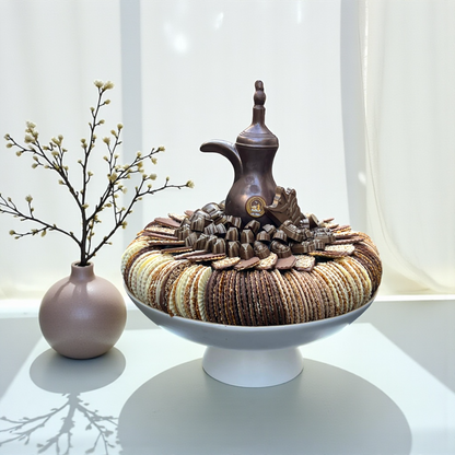 Royal Bamboo Platter – Ramadan Chocolate Collection 3KG صحن البامبو الملكي – تشكيلة الشوكليت الرمضانية 3 كيلو