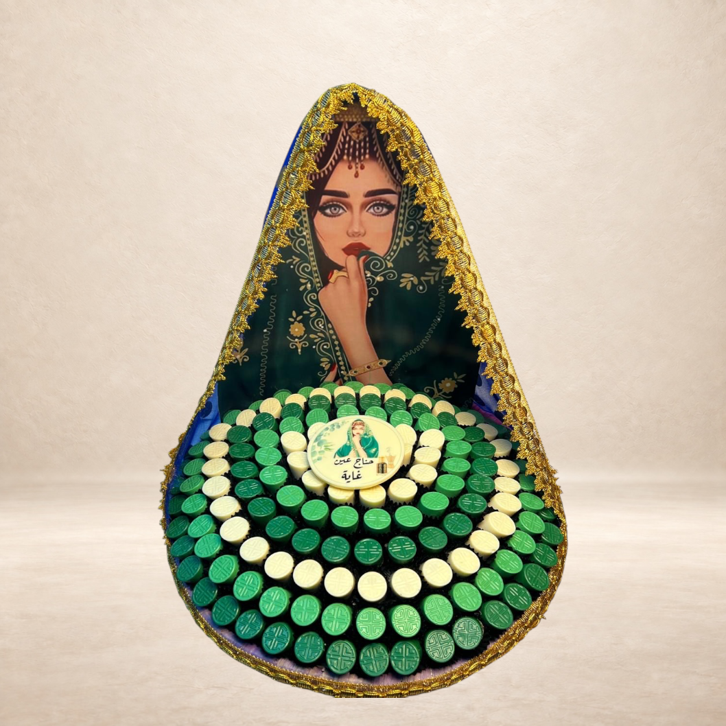 صحن شوكليت خاص بالحنة | Henna Chocolate Platter
