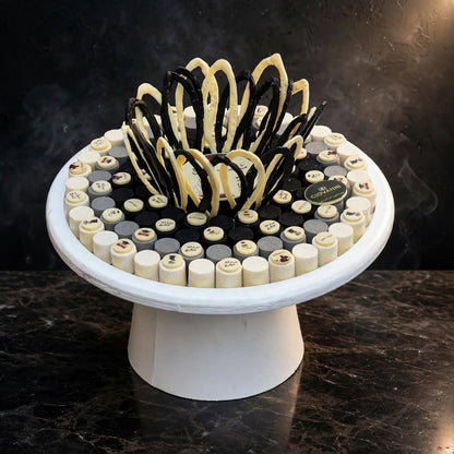 ستاند فوركس شوكولاتة زجاجات مطبوعة | Forex Stand – Printed Chocolate Bottles