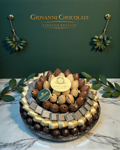 Luxury Crystal Belgian Chocolate Platter