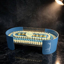 ستاند أوفال بيبي أزرق | Blue Oval Baby Stand