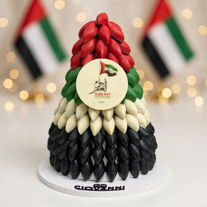 هرم شوكولاتة دمعة فاخر | Luxury Teardrop Chocolate Pyramid