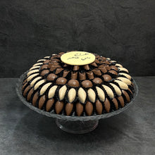 صحن كريستال بالشوكولاتة المشكلة | Crystal Assorted Chocolate Platter