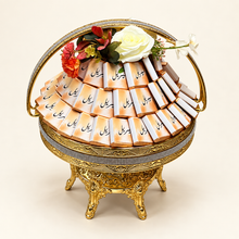 صحن شوكليت مغلف مطبوع | Printed Wrapped Chocolate Platter
