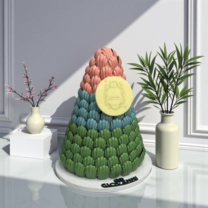 Shell Chocolate Pyramid      هرم شوكولاتة الصدفة