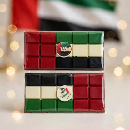 قطعة شوكولاتة واحدة بألوان العلم | One Piece Chocolate – Flag Colors