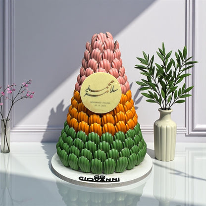 Shell Chocolate Pyramid      هرم شوكولاتة الصدفة