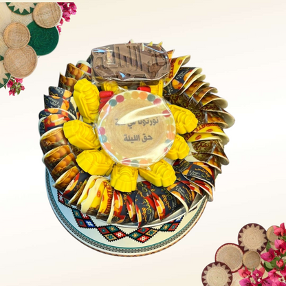 صحن تراثي مع شوكولا ميكس  – حق الليلة