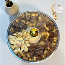 Chocolate Date-Shaped Platter with Mixed Fillings  صحن شوكولاتة على شكل تمر بحشوات ميكس — 1.2 كجم