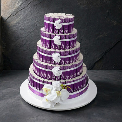 هرم فاين فير خماسي الطوابق – 170 قطعة | Five-Tier Fine Fair Chocolate Pyramid – 170 Pieces