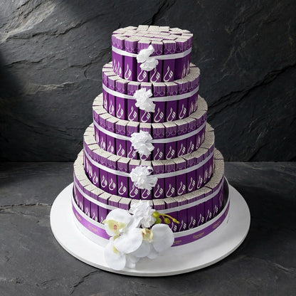 هرم فاين فير خماسي الطوابق – 170 قطعة | Five-Tier Fine Fair Chocolate Pyramid – 170 Pieces