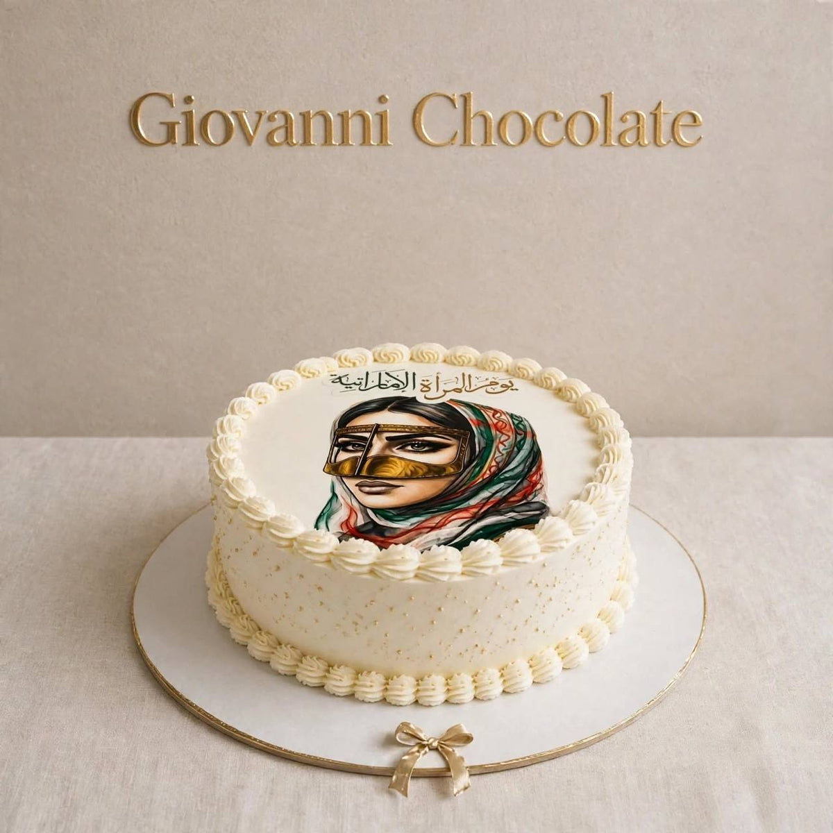 Emirati Women's Day portrait cake | GC-66