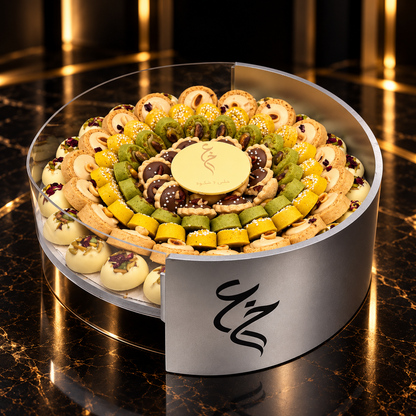 باكيدج الأكريليك مع الخشب للأعراس والمناسبات (٥ صحون) – Acrylic & Wood Wedding and Occasions Package (5 Platters) – صورة 4