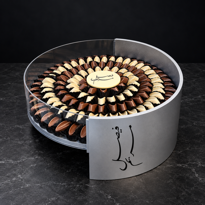 باكيدج الأكريليك مع الخشب للأعراس والمناسبات (٦ صحون) – Acrylic & Wood Wedding and Occasions Package (6 Platters) – صورة 3