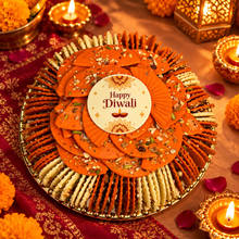 Al Dawali Sesame Fan Chocolate Tray