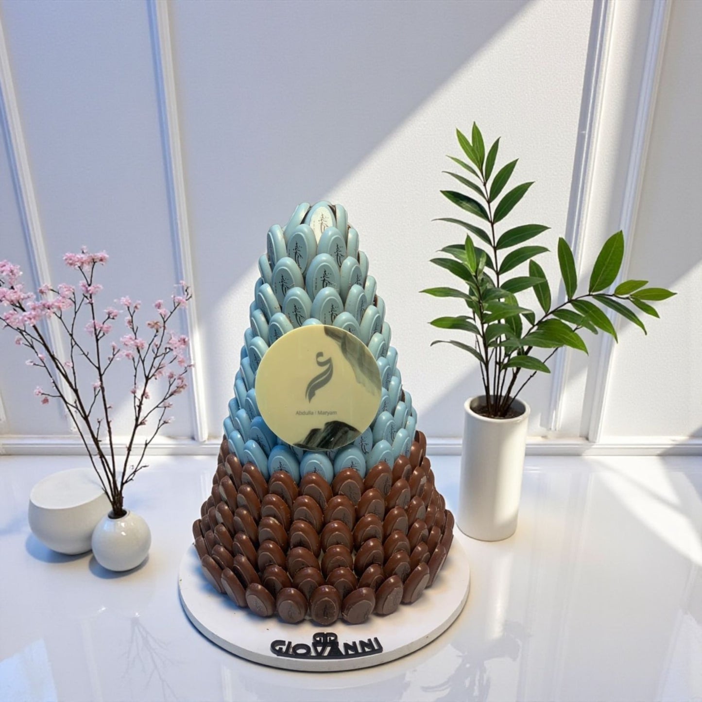 🟤 هرم شوكوبون شعبية – شوكولاتة جيوفاني