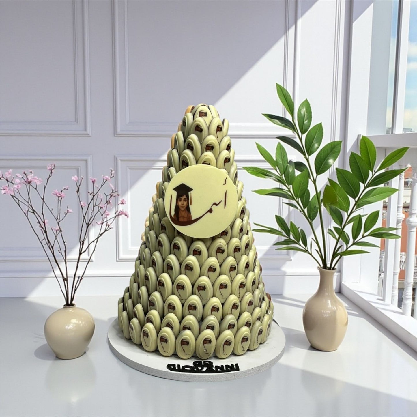 🟤 هرم شوكوبون شعبية – شوكولاتة جيوفاني