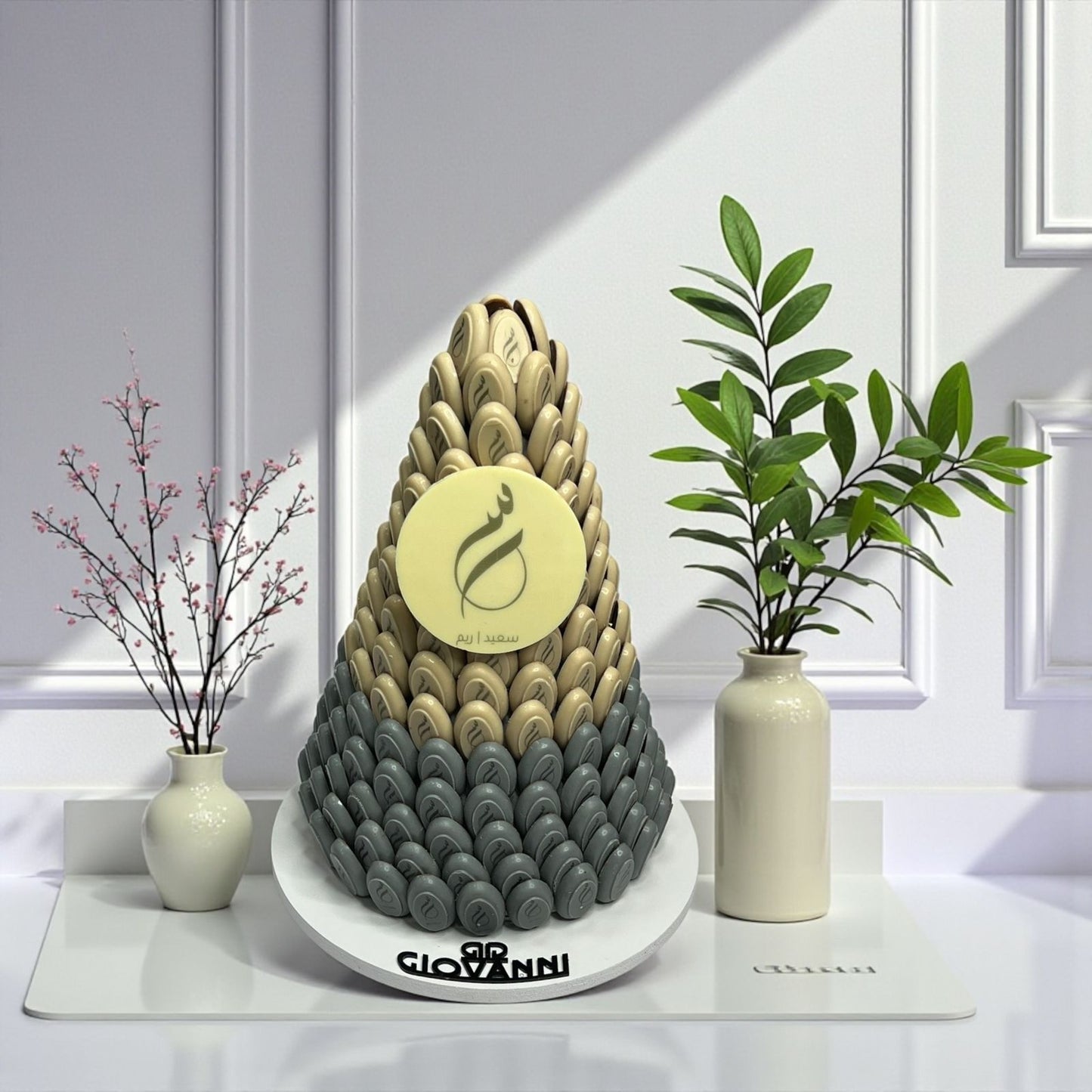 🟤 هرم شوكوبون شعبية – شوكولاتة جيوفاني