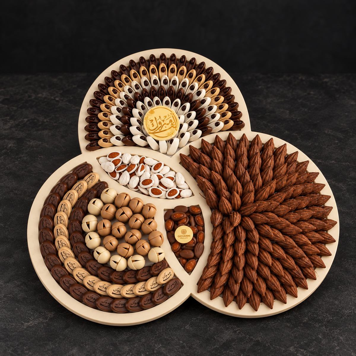 صحن كواترو – Quattro Chocolate Platter