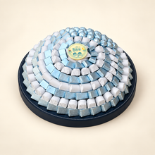 صحن جلد شوكولاتة مغلفة مواليد | Newborn Leather Chocolate Tray