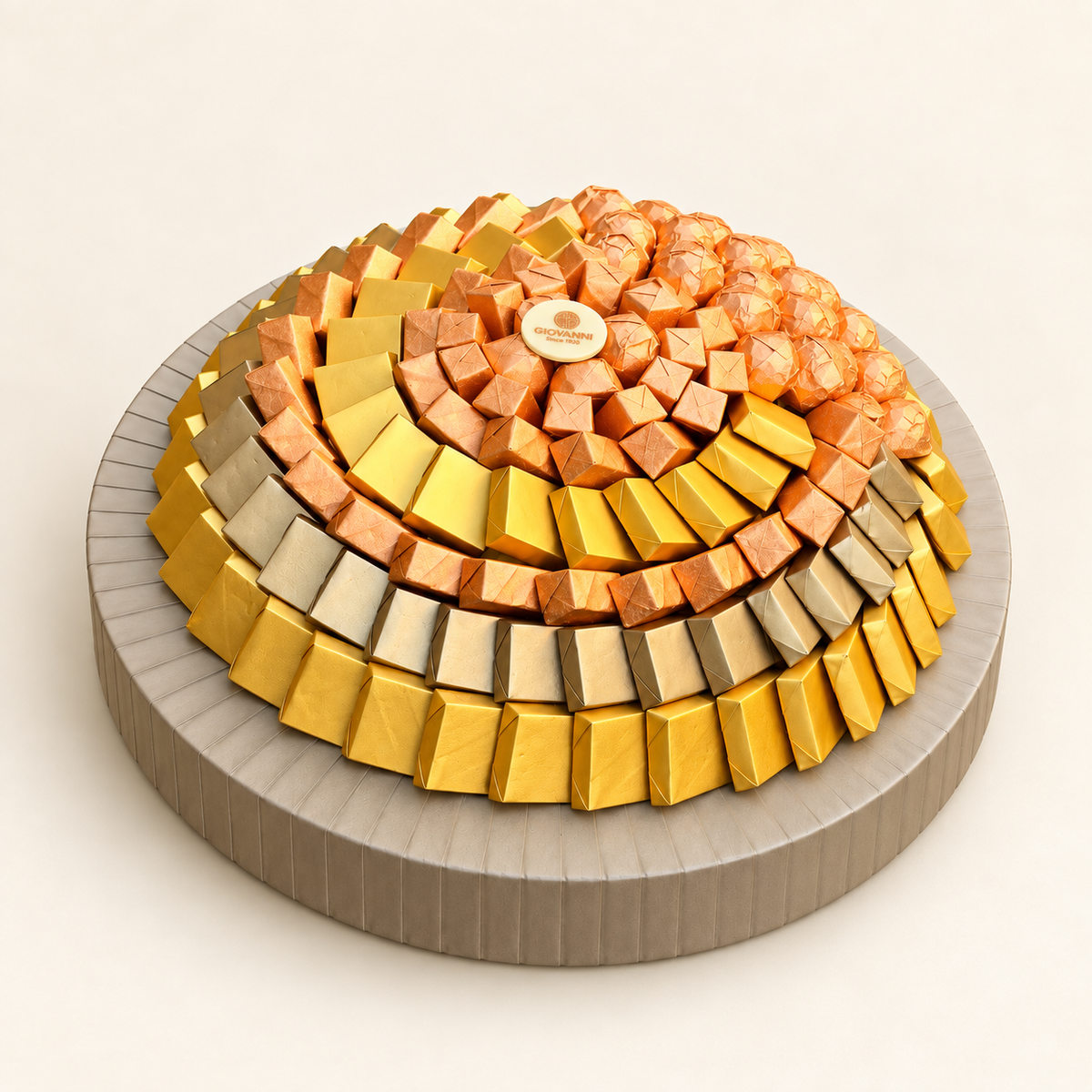 صحن جلد شوكولاتة مغلفة | Leather Wrapped Chocolate Tray