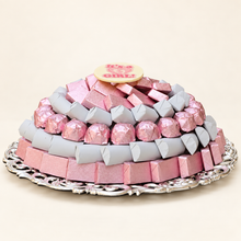 صحن أكريليك شوكولاتة مغلفة مواليد | Newborn Acrylic Chocolate Tray