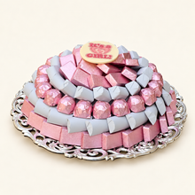 صحن أكريليك شوكولاتة مغلفة مواليد | Newborn Acrylic Chocolate Tray