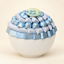 صحن سيراميك شوكولاتة مغلفة مواليد صغير | Small Newborn Ceramic Chocolate Tray