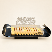صحن أكريليك مع شوكليت مغلف | Acrylic Tray with Wrapped Chocolate