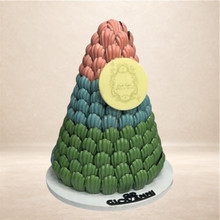 هرم شوكولاتة الصدفة – Shell Chocolate Pyramid