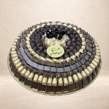 صينية شوكولاتة مغلفة سلوفان مع تغليف عادي – كبيرة TRP | Large Cellophane & Regular Wrapped Chocolate Tray – TRP