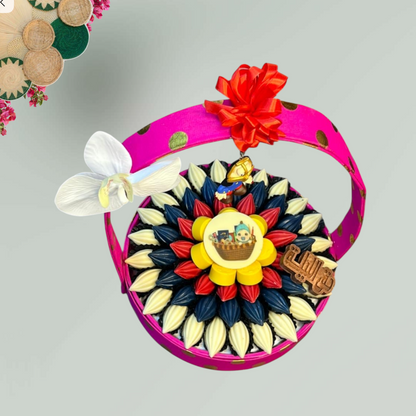 سلة تراثية من ا مع  شوكولا ميكس  – حق الليلة