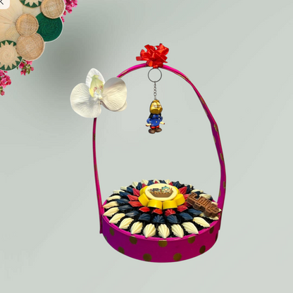 سلة تراثية من ا مع  شوكولا ميكس  – حق الليلة