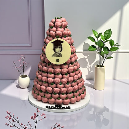 هرم شوكولاتة الرومان بطباعة مخصصة
Roman Chocolate Pyramid – Custom Printed