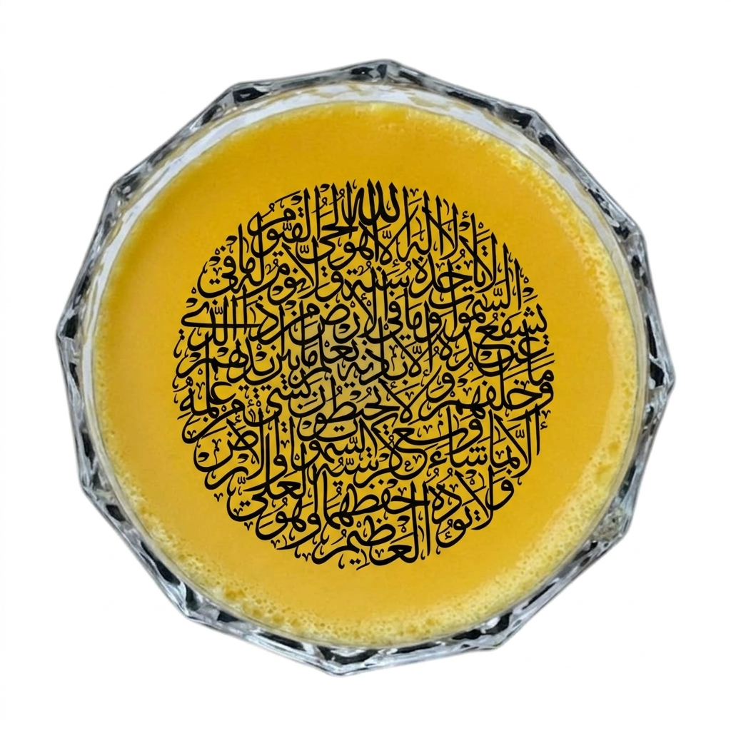 Edible Sugar Paper for Caramel & Jelly – Eid Al Fater Print – 12 Pieces  ورق سكر صالح للأكل للكراميل والجيلي – طباعة العيد – 12 قطعة