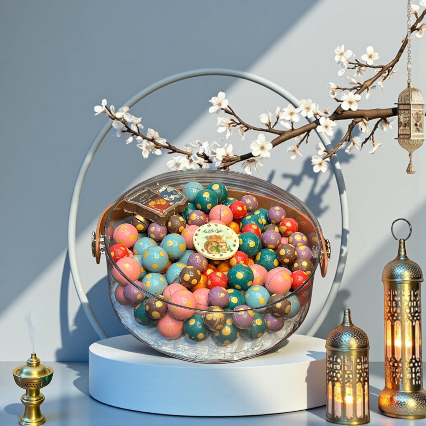 بوكس اكريليك توزيعات حق الليلة