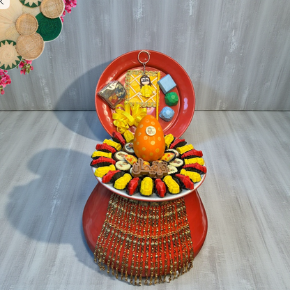 صحن تراثي مع  شوكولا ميكس  – حق الليلة