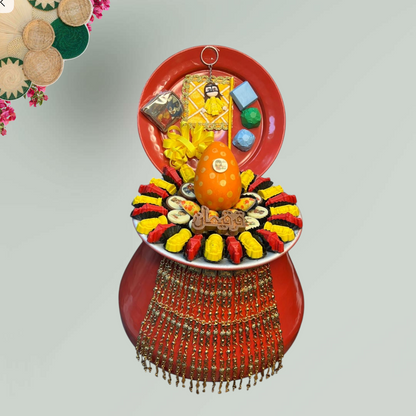 صحن تراثي مع  شوكولا ميكس  – حق الليلة