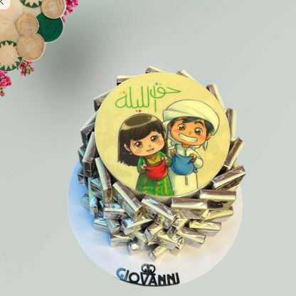 هرم توزيعات شوكليت مطبوع – حق الليلة