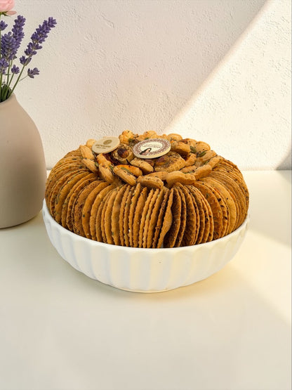 French Cheddar Savory Platter | صحن موالح فرنسي شيدر