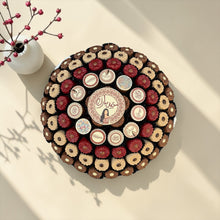 Belgian Chocolate Eid Porcelain Platter | صحن بورسلين مع شوكليت بلجيكي للعيد