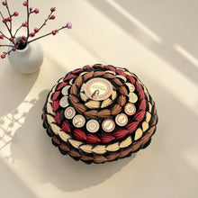 Belgian Chocolate Eid Porcelain Platter | صحن بورسلين مع شوكليت بلجيكي للعيد