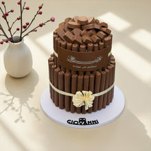 Eid Fine Wafer Chocolate Pyramid – Two Layers | هرم فاين فير بثيم العيد طابقين