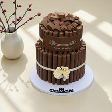 Eid Fine Wafer Chocolate Pyramid – Two Layers | هرم فاين فير بثيم العيد طابقين