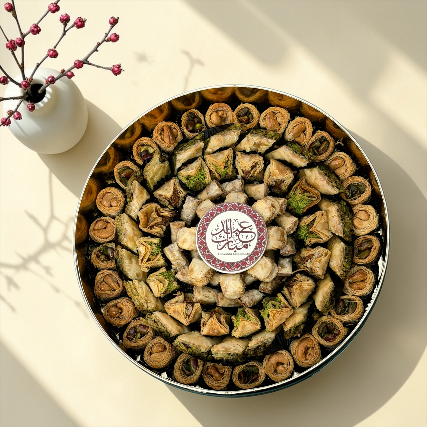 Eid Premium Collection Gift Set | باكديج بريميوم عيد الفطر مع حامل أكريليك