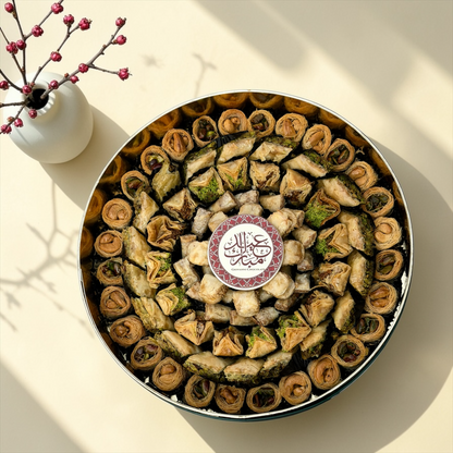 Eid Premium Collection Gift Set | باكديج بريميوم عيد الفطر مع حامل أكريليك