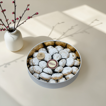 Egyptian Kahk Butter Cookies Box | بوكس كحك مصري بالسمن البلدي