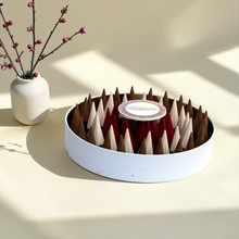 Chocolate Cone & French Biscuit Platter | صحن شوكليت الأقماع مع البسكويت الفرنسي